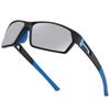 Wrap Around Photochromic full lens Reading Glasses for Mens Square safety Sports Transition Sunglasses Readers (BLUE, 0, x) view 1