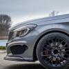 DFKAHF Car Front Bumper Lip Compatible for Mercedes Benz CLA Class C117 CLA200 260 CLA45 AMG 2013-15 Spoiler Splitter Body Kits Diffuser(Color:Carbon Look) view 3