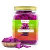 Freeze Dried Diced Dragon Fruit, Freeze Dried Fruit, 150g/5.29oz Frozen Dragon Fruit Chunks, No Additives, Natural, No Added Sugar, Dehydrated Dragon Fruit Ideal for Infusing Drinks, Baked Goods and Water view 1