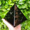 AtkitS Meditation Natural Black Tourmaline Stone Crystal Energy Chakra Pyramid (Size : 400-450g) view 1