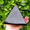 AtkitS Meditation Natural Black Tourmaline Stone Crystal Energy Chakra Pyramid (Size : 400-450g) view 4