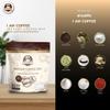 NineLife Basics 25 Sachets/Pack I AM Instant Coffee Mix Powder Delicious Mellow Intense Arabica Coffee Roasted Powder Snack Set 6 By Beautygoodshop [Get Free For You Beauty Gifts], Large view 2