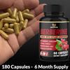 (3 Packs) Berberine Supplement Plus Ceylon Cinnamon, Milk Thistle, Turmeric, Artichoke Leaf, Black Peppe - 6 Month Supply - 180 Capsules Total view 4