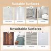 2Pack DwellDecor Grab Bars for Bathtubs and Showers, Shower Handles for Elderly Suction, Handicap Grab Bar, Suction Shower Grab Bars for Seniors, Bathroom Grab Bars, Shower Bars Safety, 12inch, Grey view 4