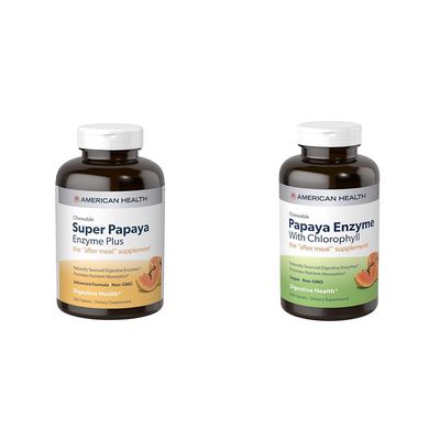 American Health 360 Count Super Papaya Enzyme Tablets & 600 Count Papaya Enzyme with Chlorophyll Chewable Tablets Bundle