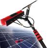 Water Fed Telescopic Brush,Window Cleaning with Squeegee,Solar Panel Cleaning Equipment,Extendable Cleaner Conservatory Roof,for Caravan,Deck,Trucks,36FT(10.8M) view 1