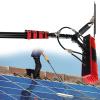 12-36 FT Water Fed Window Cleaning Conservatory Solar Panel Extension Extendable Extended Telescopic Brush Squeegee Equipment Hose Fed Kit,for Trucks Caravan Deck,36FT(10.8M) view 1