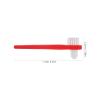 Healvian Denture Cleaning Brush Double Sided Toothbrush 4 Pack Compact Travel Oral Care for Partial Full Dentures 4.33In view 3