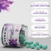 Creatine Monohydrate Gummies - Vegan, Sugar-Free, Gluten-Free - Boosts Muscle Recovery, Strength & Lean Muscle Growth - Brain Health Support - for Men & Women - Blueberry Flavor - 120 Gummies view 2
