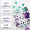 Creatine Monohydrate Gummies - Vegan, Sugar-Free, Gluten-Free - Boosts Muscle Recovery, Strength & Lean Muscle Growth - Brain Health Support - for Men & Women - Blueberry Flavor - 120 Gummies view 4