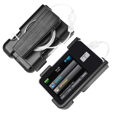 Ablefector tSlim x2 Pump Case with Clip, Tandem Tslim x2 Pump Case with 360 Rotating Clip, Sturdy Tandem Pump Case, tSlim x2 Pump Accessory, Perfectly Compatible with tSlim Pump X2 & G4-Black