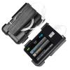 Ablefector tSlim x2 Pump Case with Clip, Tandem Tslim x2 Pump Case with 360 Rotating Clip, Sturdy Tandem Pump Case, tSlim x2 Pump Accessory, Perfectly Compatible with tSlim Pump X2 & G4-Black view 1