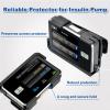 Ablefector tSlim x2 Pump Case with Clip, Tandem Tslim x2 Pump Case with 360 Rotating Clip, Sturdy Tandem Pump Case, tSlim x2 Pump Accessory, Perfectly Compatible with tSlim Pump X2 & G4-Black view 4