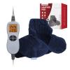 Ambershine 19''x24'' Weighted Neck & Shoulder Heating Pad, 2.5lbs with 12 Temperature Settings& 4 Auto-Off Timers, Pain Relief for Neck/Shoulder/Back, Christmas Gifts for Women Men Mom Dad(Navy Blue) view 1