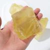 Apengshi 1pcs Citrine Raw Crystal 0.77-0.99lb Natural Crystal Healing Stones Rough Crystal Gemstones for Tumbling, Polishing, Home Decoration, Fish Tank Decoration DIY, Wicca Therapy view 3