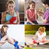 10Pcs Cohesive Bandage Self Adhesive Bandage Wrap Breathable Athletic Tape Wrist and Ankle Sprains Protection First Aid Tool for Stretch Athletic, Sports, Wrist, Ankle (2.95 inch) view 3