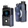 Ablefector Insulin Pump Holder, 360 Rotatable Pump Clip, Diabetic Pump Case for Tubing Management, Insulin Pump case for Carry-On, Compatible with Medtronic Minimed 630g 640g 670g 770g& 780g-Blue view 1