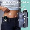 Ablefector Insulin Pump Holder, 360 Rotatable Pump Clip, Diabetic Pump Case for Tubing Management, Insulin Pump case for Carry-On, Compatible with Medtronic Minimed 630g 640g 670g 770g& 780g-Blue view 4