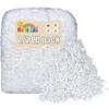 Crinkle Cut Paper Shred Filler - 1/2 LB White - Shredded Cut Paper for Basket Filling - Gift Box Kraft Wrapping Paper view 1