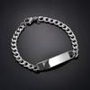 HOMLIFPER 2Pcs Men Women Stainless Steel Medical Alert Bracelet - Engraved Medical ID Cuff Bracelet for Type 1 Diabetes, Sos Emergency Identification Bracelet view 4
