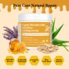 Manuka Honey Eczema Soothing Cream - Organic Ointment, for Hand, Body Eczema Relief, Hand Foot Tinea, Psoriasis, Dry, Itchy, Irritated Skin, Armpits, Itchy Feet, Bottom, Anal Itch, Adults, Children view 3