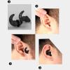 3 Layers Washable Ear Plugs Noise Canceling Earplugs Reusable for Sleep Reading Cycling Concerts Nightclubs Airplane 2PC 3 Layer Ear Protector view 2
