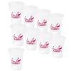 Fun Express Final Flamingle Bachelorette Party Disposable Plastic Cups, Mega Bulk 100 Pieces view 1
