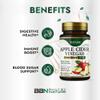 Built by Nature Apple Cider Vinegar Capsules 1877mg with Vitamin D and Zinc  Immune & Digestion Support  Acetic Acid ACV Supplement for Men and Women - 120 Pills view 4