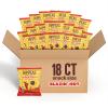 Hippeas Chickpea Puffs, Flavor Blast: Blazin' Hot, 0.75 Ounce (Pack of 18), 3g Protein, 2g Fiber, Vegan, Gluten-Free, Crunchy, Plant Protein Snacks view 1