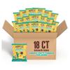 Hippeas Chickpea Puffs, Flavor Blast: White Cheddar Explosion, 0.75 Ounce (Pack of 18), 3g Protein, 2g Fiber, Vegan, Gluten-Free, Crunchy, Plant Protein Snacks view 1