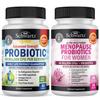 BioSchwartz Probiotic 40 Billion CFU 60 Count + Menopause Probiotics for Women 30 Count view 1