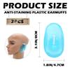 2 Pcs Ear Cover Protector, Earmuffs from The Dye, Plastic Ear Cover Shield for Hair Colouring view 2