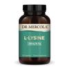 Dr. Mercola L-Lysine, 90 Capsules 1500 mg L-Lysine, Non-GMO, Gluten Free, Soy Free view 1