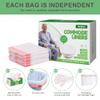 Commode Liners 120PCS Bedside Commode Liners Disposable-Portable Toilet Bags for Commode Chair,Camping Toilet Liners -Waste Bags Fits All Standard Bedside Portable Toilet Potty Bedpan,NO Pad view 4