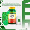 Zinc Dietary Supplement, 50 mg, 200 Count (2 Pack) Bundle with Exclusive Better Ligth&Spring Guide + Weekly Pill Organizer (4 Items) view 2