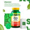 Zinc Dietary Supplement 50 mg, 200 Ct Bundle with Exclusive Better Ligth&Spring Guide view 4