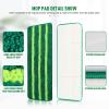 3 Pack Mop Refills for Libman Freedom Spray Mop, Reusable Microfiber Spray Mop Pads Replacement Head, Dry Wet Floor Cleaning Mop Pads for Multi-Surface Floors view 4