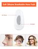 8 Pairs Replacement Nosepieces Nose Pads for Ray-Ban RB3604 RB3523 RB6336 RB7140 RB4071 RB3526 RB3538 RB3558 RB3660 RB8052 RB8054 Sunglass, Eyeglasses - Clear view 3