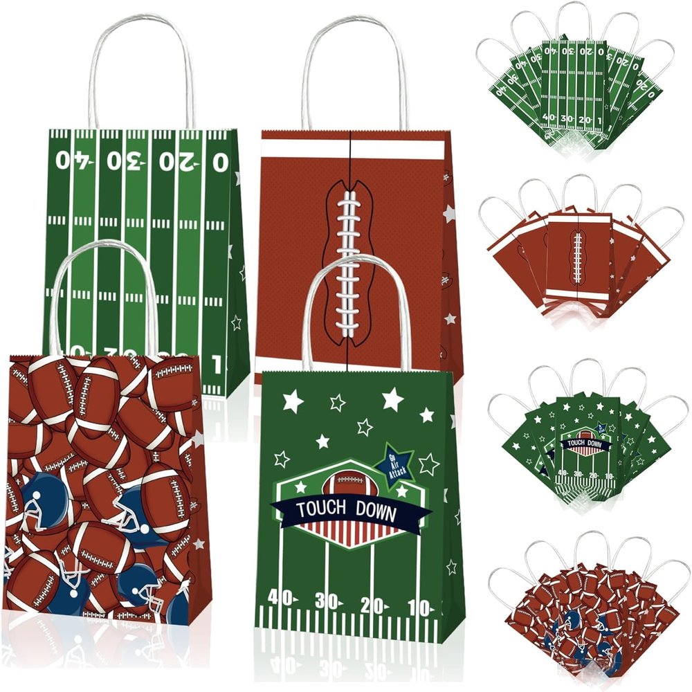 TWSTYFAL Football Party Favors Gift Bags