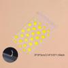 50PCS Gold Cellophane Bags Candy Bags Stars Star Treat Bags Goodie Bags Card Packing Bags Star Card Sleeves Self Adhesive Bags for Cookies view 4