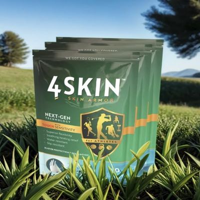 4Skin Skin Armor - Blister Bandages for Healing and Wound Prevention - Transparent, Water Resistant Skin Care Protection for Athletes - Flexible Skin Support Shield - 20 Skin Shields