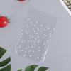 100PCS Frosted Cookie Packaging Cellophane Bags Self Adhesive Bags for Cookies Earrings Jewelry Cellophane Treat Bags Pastry Packaging Bags view 2