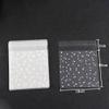 100PCS Frosted Cookie Packaging Cellophane Bags Self Adhesive Bags for Cookies Earrings Jewelry Cellophane Treat Bags Pastry Packaging Bags view 3