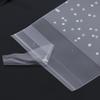100PCS Frosted Cookie Packaging Cellophane Bags Self Adhesive Bags for Cookies Earrings Jewelry Cellophane Treat Bags Pastry Packaging Bags view 4