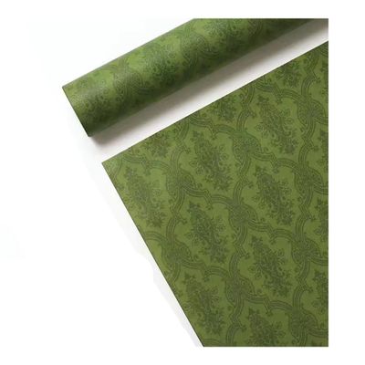 PURZEN Gift Wrap Paper, Ins Style Gift Paper, 78X109cm, Thickened Impermeable Wrapping Paper, 2 Sheets,Green,2 Pieces