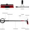 KJLYLPP Window Cleaning Equipment Water Fed Pole Window Cleaning Equipment Telescopic Window Cleaner, Cleaning Photovoltaic and Solar Panels Extendable Cleaner Conservatory (5.4m/17.7ft) view 3