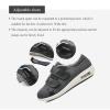 Wide Diabetic Shoes for Men Wide, Memory Foam Diabetic Slipper with Adjustable Closures, Women's Elderly Shoes, Shoes for Swollen Feet Women Men 11.5 view 4
