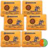 Wisesorb 50g x 6 Packs Rechargeable Desiccant Packs, Orange Indicating Silica Gel Packets, Moisture Absorber for Storage, Seeds, 3D Filaments, Electronics, Safes, Luggage - Reusable Dehumidifier Bags view 1