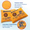 Wisesorb 50g x 6 Packs Rechargeable Desiccant Packs, Orange Indicating Silica Gel Packets, Moisture Absorber for Storage, Seeds, 3D Filaments, Electronics, Safes, Luggage - Reusable Dehumidifier Bags view 2