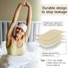 Langsprit Organic Cotton Castor Oil Pack Wrap - Reusable Castor Oil Pads Pack Compress for Liver & Stomach Detox - Beige view 4